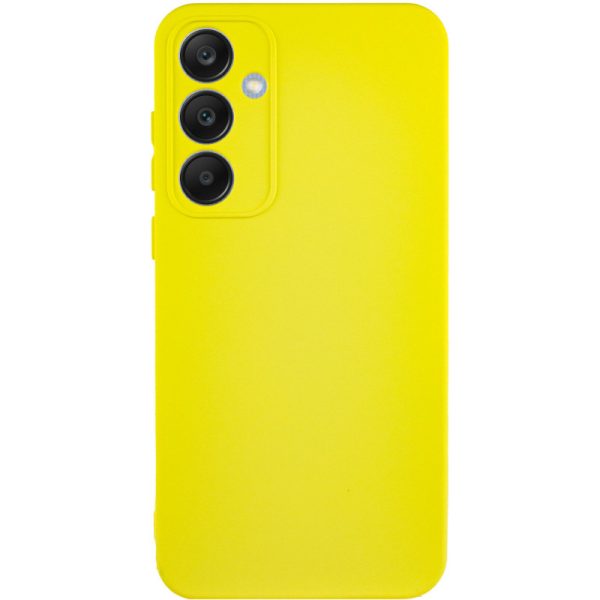 Чохол для Samsung Galaxy A55 Жовтий Silicone Cover Lakshmi Full Camera (A)