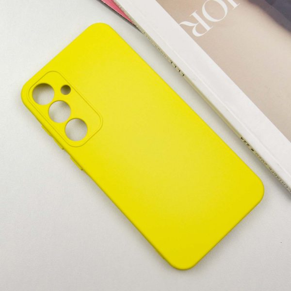 Чохол для Samsung Galaxy A55 Жовтий Silicone Cover Lakshmi Full Camera (A) - Зображення 2