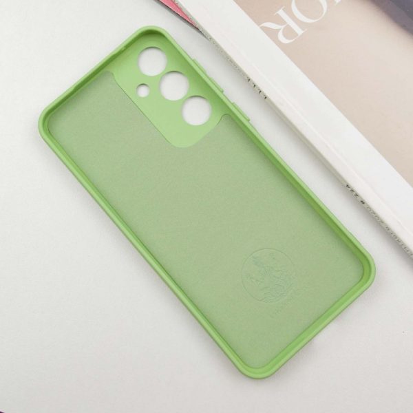 Чохол для Samsung Galaxy A35 Зелений Silicone Cover Lakshmi Full Camera (A) - Зображення 3