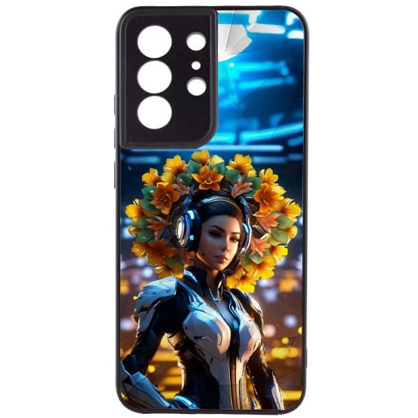 Чохол для Samsung Galaxy S22 Ultra Cyberpunk Prisma Ladies