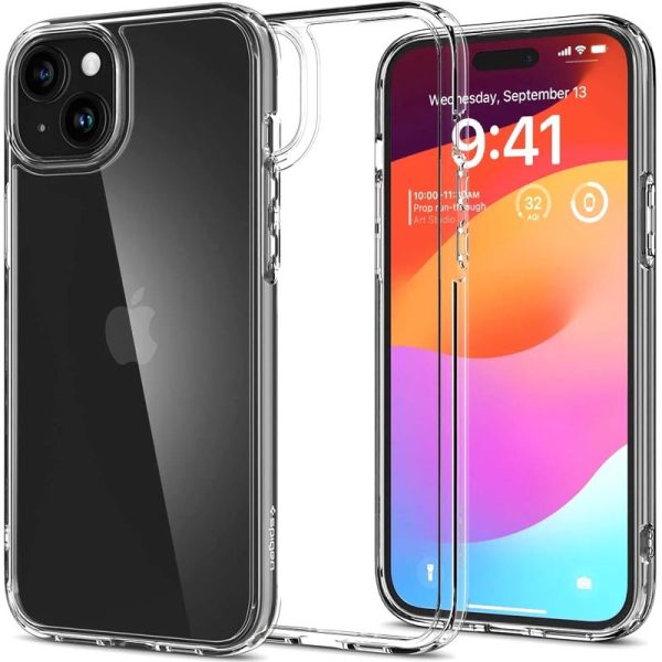 Чохол для iPhone 15 Прозорий SGP Ultra Hybrid