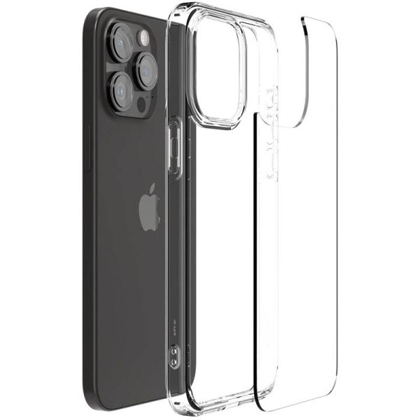 Чохол для iPhone 15 Pro Max Прозорий SGP Ultra Hybrid - Зображення 3