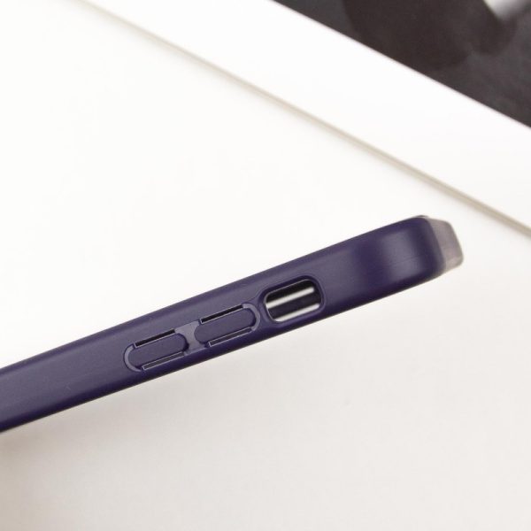 Чохол для iPhone 15 Фіолетовий Transparent + Colour 1,5mm - Зображення 5