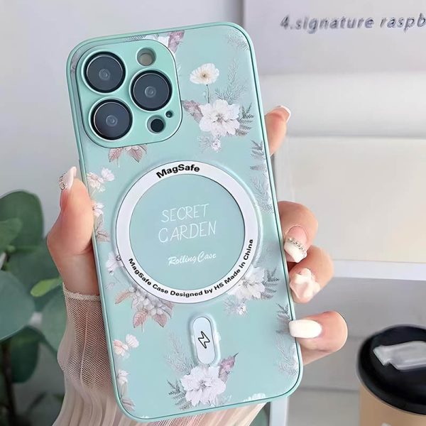 Чохол для iPhone 12 Pro Max М'ятний Secret Garden with MagSafe - Зображення 2