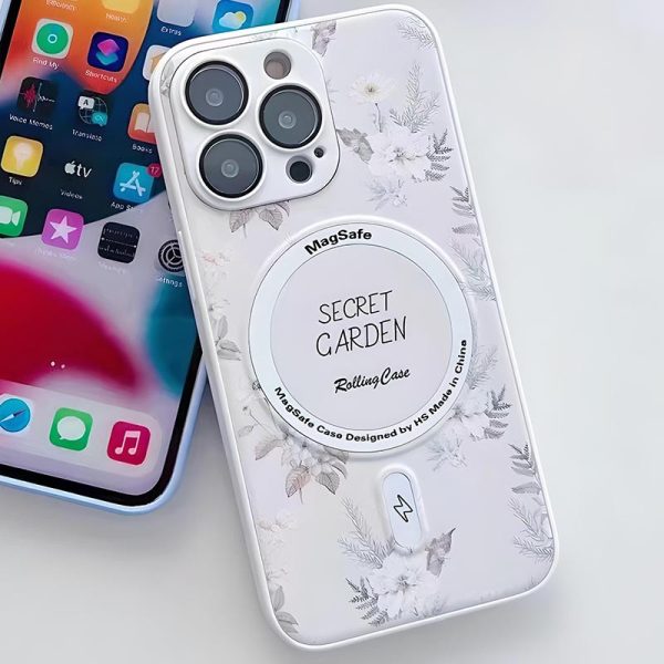 Чохол для iPhone 12 Pro Max Білий Secret Garden with MagSafe - Зображення 2