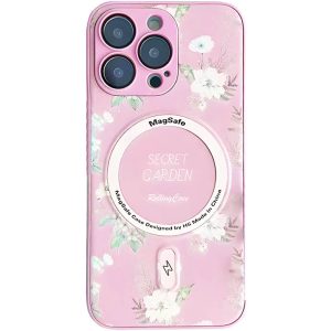 Чохол для iPhone 11 Pro Рожевий Secret Garden with MagSafe