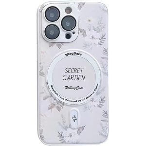 Чохол для iPhone 11 Pro Білий Secret Garden with MagSafe