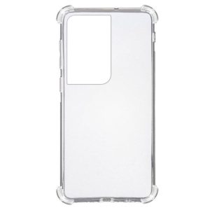 Чохол для Samsung Galaxy S21 Ultra Прозорий GETMAN Ease logo посилені кути