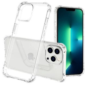 Чохол для iPhone 13 Pro Прозорий GETMAN Ease logo посилені кути