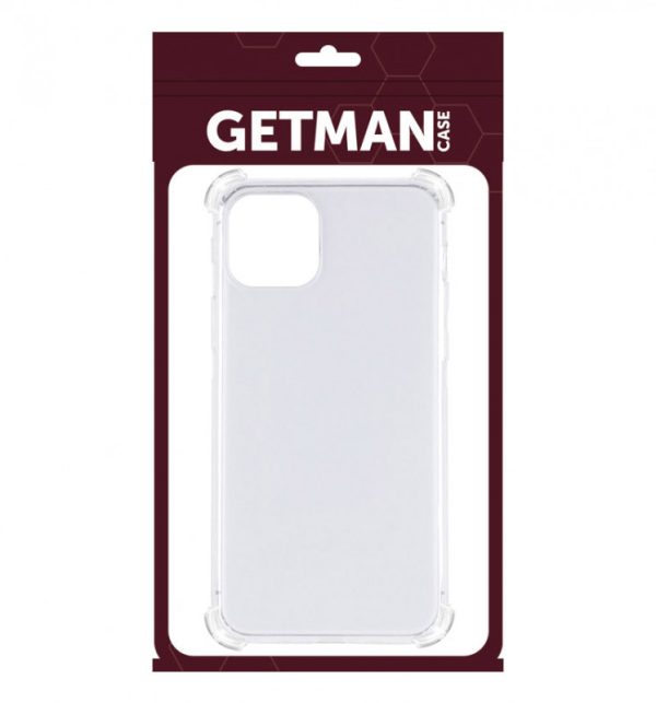Чохол для iPhone 13 mini Прозорий GETMAN Ease logo посилені кути - Зображення 3