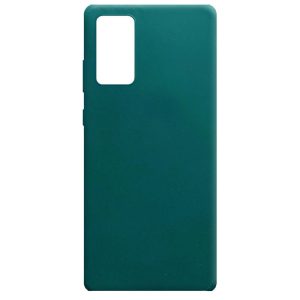 Силіконовий чохол для Samsung Galaxy Note 20 Зелений Candy