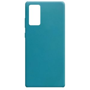 Силіконовий чохол для Samsung Galaxy Note 20 Синій Candy