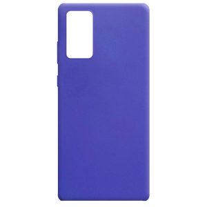 Силіконовий чохол для Samsung Galaxy Note 20 Фіолетовий Candy