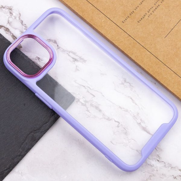 Чохол для iPhone 13 Фіолетовий TPU+PC Lyon Case - Зображення 5
