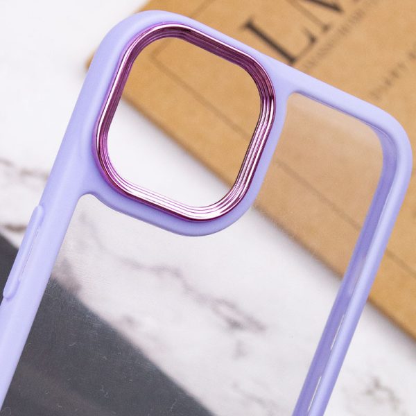 Чохол для iPhone 13 Фіолетовий TPU+PC Lyon Case - Зображення 6