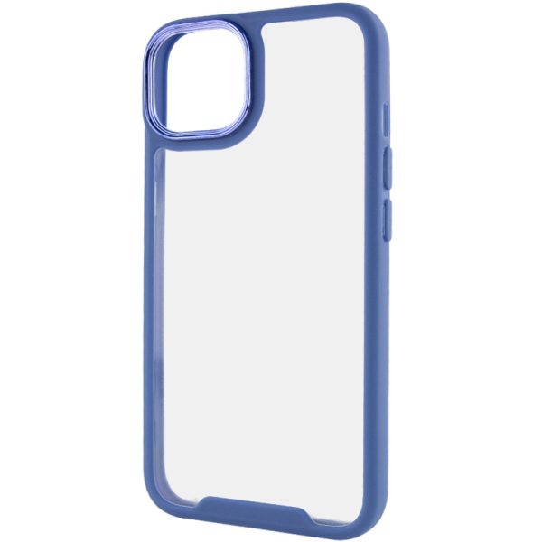 Чохол для iPhone 14 Plus Синій TPU+PC Lyon Case - Зображення 3