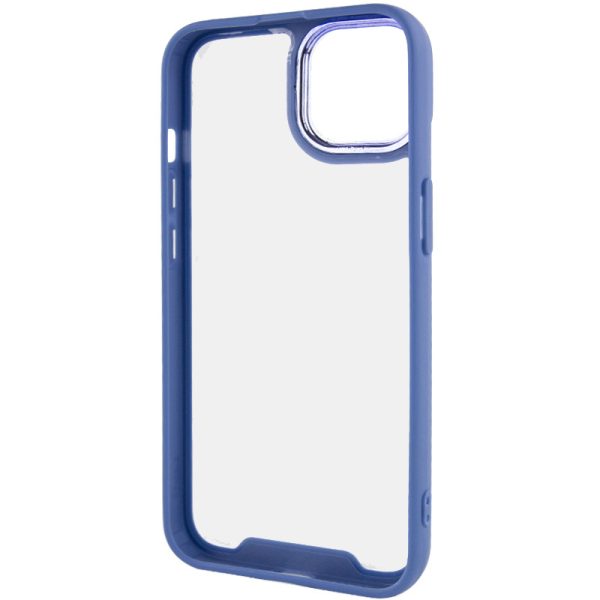 Чохол для iPhone 14 Plus Синій TPU+PC Lyon Case - Зображення 4