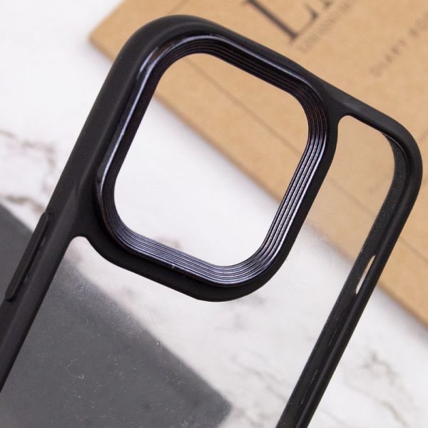 Чохол для iPhone 13 Pro Чорний TPU+PC Lyon Case - Зображення 6