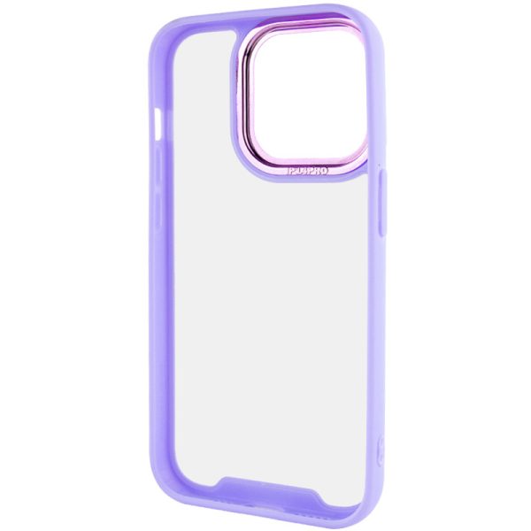 Чохол для iPhone 13 Pro Фіолетовий TPU+PC Lyon Case - Зображення 4