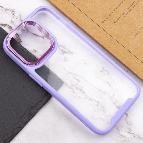 Чохол для iPhone 13 Pro Фіолетовий TPU+PC Lyon Case - Зображення 5