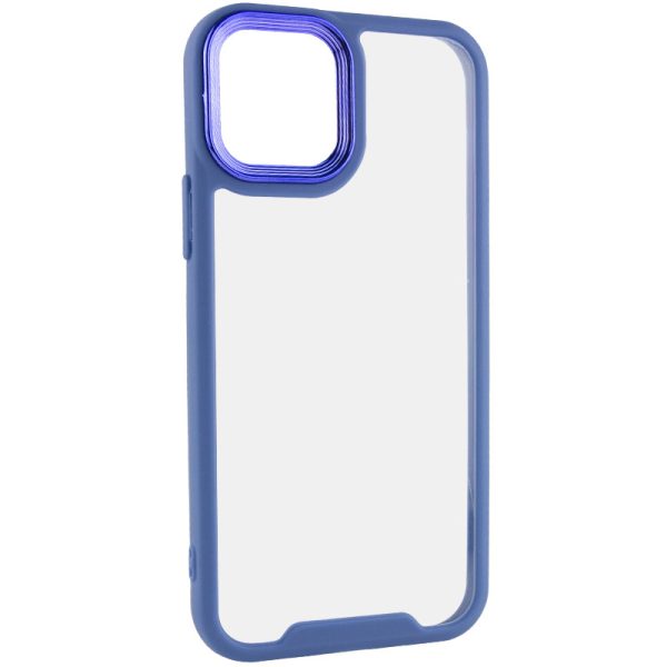 Чохол для iPhone 12 Pro Max Синій TPU+PC Lyon Case