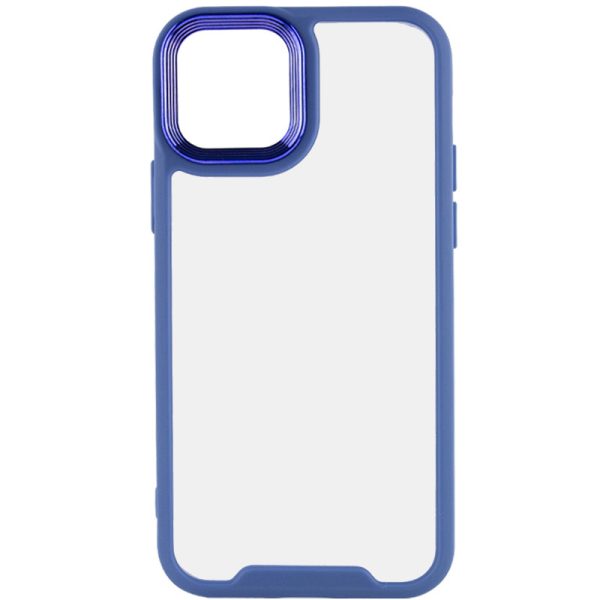 Чохол для iPhone 12 Pro Max Синій TPU+PC Lyon Case - Зображення 2