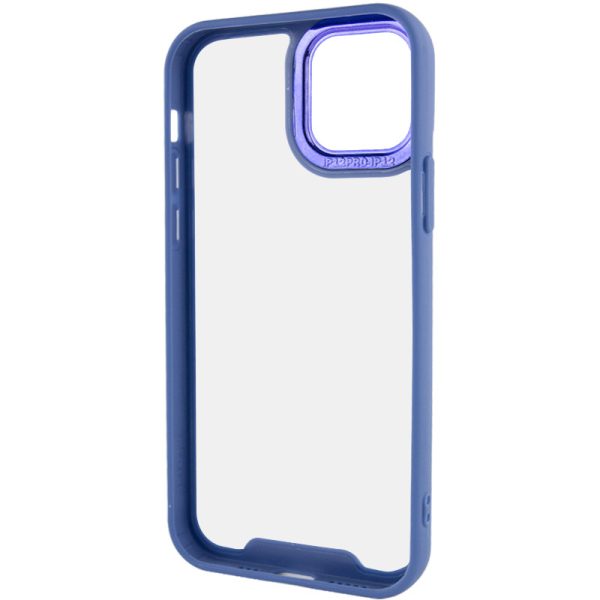 Чохол для iPhone 12 Pro Max Синій TPU+PC Lyon Case - Зображення 4