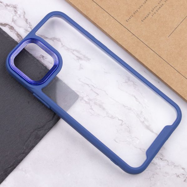 Чохол для iPhone 12 Pro Max Синій TPU+PC Lyon Case - Зображення 5