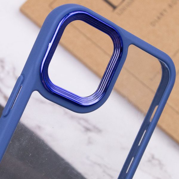 Чохол для iPhone 12 Pro Max Синій TPU+PC Lyon Case - Зображення 6