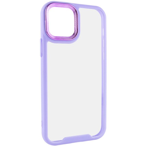 Чохол для iPhone 12 Pro Max Фіолетовий TPU+PC Lyon Case