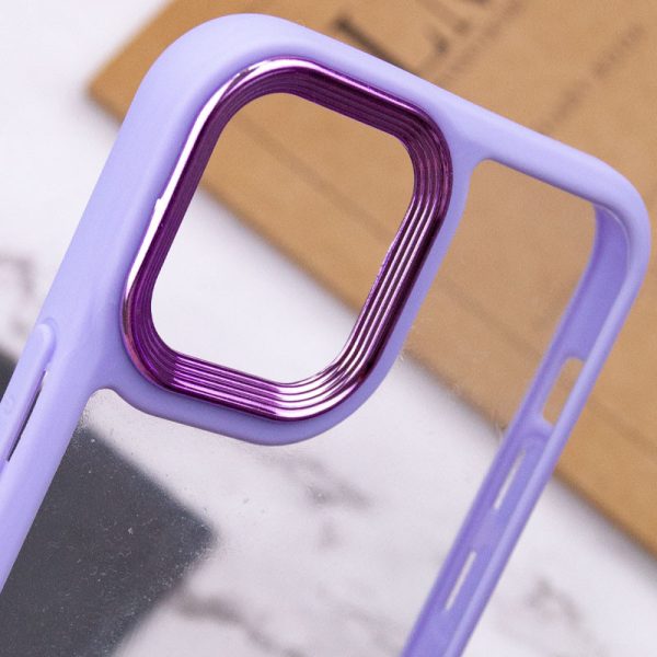 Чохол для iPhone 12 Pro Max Фіолетовий TPU+PC Lyon Case - Зображення 6