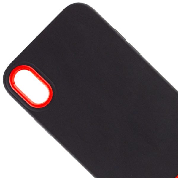 Чохол для iPhone X / XS Чорний TPU+PC Bichromatic - Зображення 2