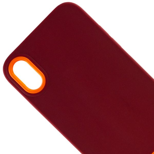 Чохол для iPhone X / XS Коричневий TPU+PC Bichromatic - Зображення 2