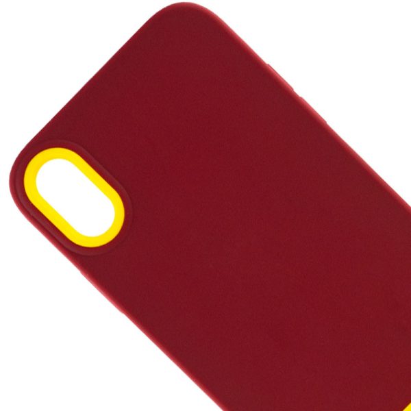 Чохол для iPhone X / XS Коричневий TPU+PC Bichromatic - Зображення 2