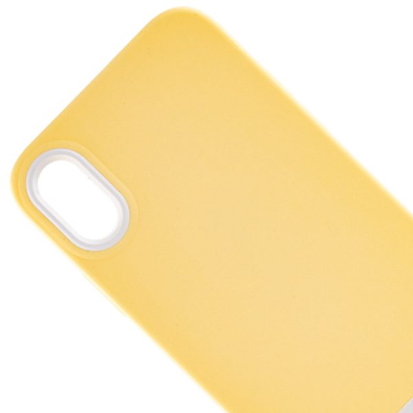 Чохол для iPhone X / XS Бежевий TPU+PC Bichromatic - Зображення 2