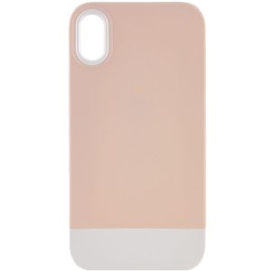 Чохол для iPhone X / XS Бежевий TPU+PC Bichromatic