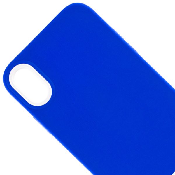 Чохол для iPhone X / XS Синій TPU+PC Bichromatic - Зображення 2