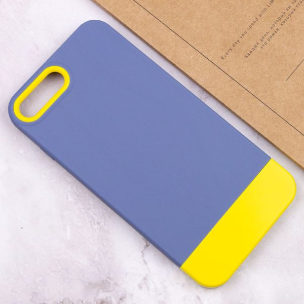 Чохол для iPhone 7 plus / 8 plus Синій TPU+PC Bichromatic - Зображення 4