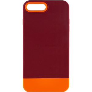 Чохол для iPhone 7 plus / 8 plus Коричневий TPU+PC Bichromatic