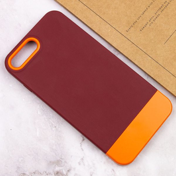 Чохол для iPhone 7 plus / 8 plus Коричневий TPU+PC Bichromatic - Зображення 4