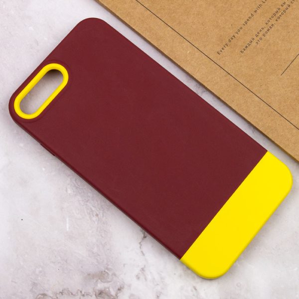 Чохол для iPhone 7 plus / 8 plus Коричневий TPU+PC Bichromatic - Зображення 4