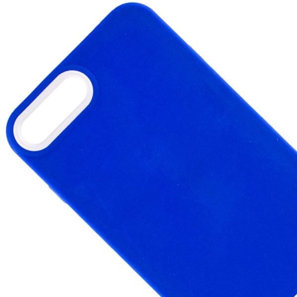 Чохол для iPhone 7 plus / 8 plus Синій TPU+PC Bichromatic - Зображення 2