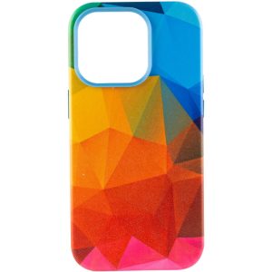 Шкіряний чохол для Apple iPhone 13 Pro Червоний Colour Splash with MagSafe