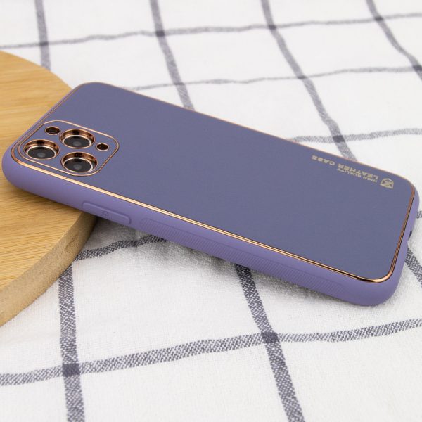 Шкіряний чохол для Apple iPhone 11 Pro Сірий Xshield - Зображення 2