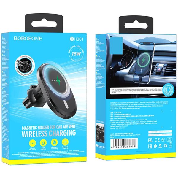 Автотримач з БЗП Borofone BH201 - Зображення 6