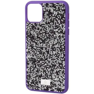 Чохол для iPhone 14 Plus Фіолетовий Bling World Rock Diamond