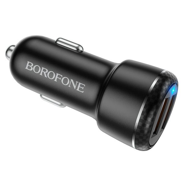 АЗП Borofone BZ17 QC3.0 (2USB/3A) + Type-C - Зображення 3