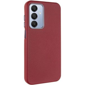 Шкіряний чохол для Samsung Galaxy A16 4G/5G Червоний Leather Case Metal Buttons
