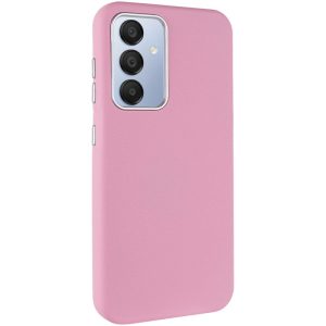 Шкіряний чохол для Samsung Galaxy A35 Рожевий Leather Case Metal Buttons
