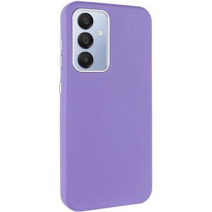 Шкіряний чохол для Samsung Galaxy A35 Фіолетовий Leather Case Metal Buttons